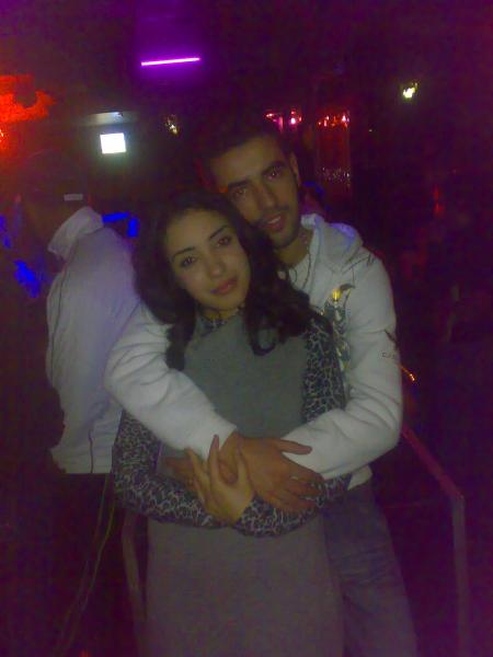 c moi et chèr ghizlan  au club