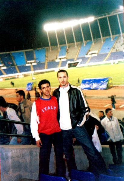 c moi et mustafa a rabat (maroc/kinia)